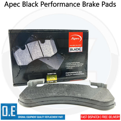 FOR AUDI S6 S7 A8 W12 S8 APEC BLACK SERIES FRONT PERFORMANCE BRAKE PADS SET