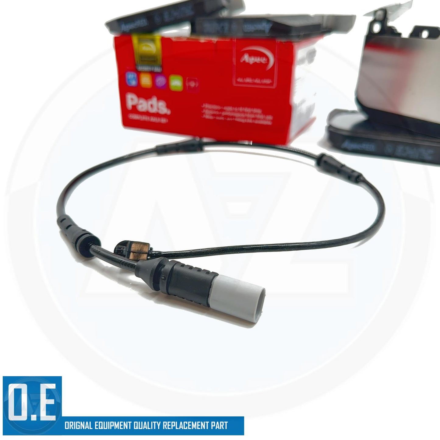 FITS BMW 330i F30 F31 F34 M SPORT FRONT REAR BRAKE PADS WEAR WIRE SENSORS APEC