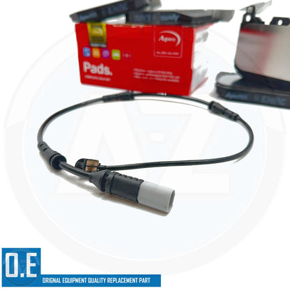 FITS BMW 330i F30 F31 F34 M SPORT FRONT REAR BRAKE PADS WEAR WIRE SENSORS APEC