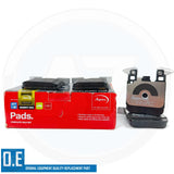FITS BMW 428i F32 F33 F36 M SPORT FRONT REAR BRAKE PADS WEAR SENSOR WIRES APEC