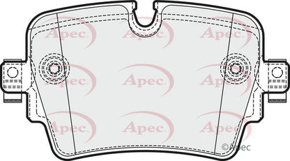 FOR JAGUAR F TYPE SCV8 SCV8 R SVR DRILLED REAR BRAKE DISCS APEC PADS 376mm