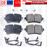 FOR AUDI Q7 SQ7 TDI TFSI QUATTRO REAR PREMIUM APEC BRAKE PADS SET NEW 2015-