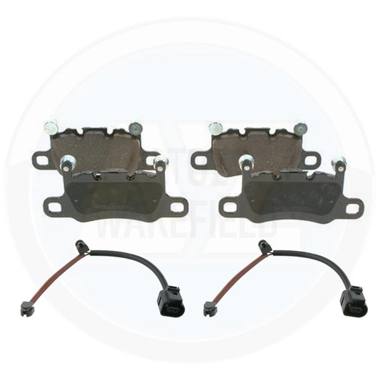FOR BENTLEY FLYING SPUR CONTINENTAL REAR BRAKE PADS WEAR WIRE SENSOR INDICATOR