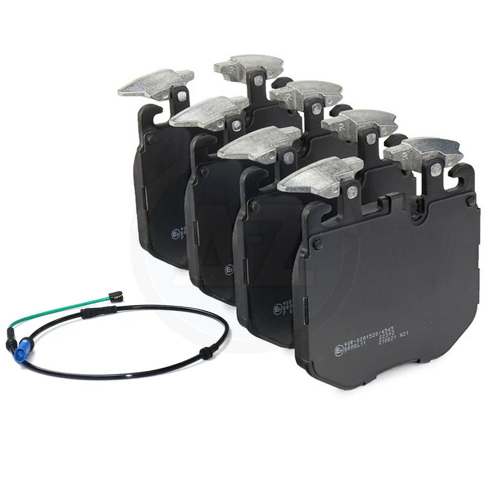 FOR BMW 530i G30 G31 M SPORT APEC FRONT BRAKE PADS SET & PAD WEAR SENSOR WIRE