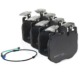 FOR BMW 740e Le G11 G12 M SPORT FRONT APEC BRAKE PADS SET & WEAR WIRE SENSOR