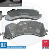 FOR AUDI S6 S7 S8 Q7 Q8 SQ7 SQ8 APEC BLACK PERFORMANCE FRONT BRAKE PADS SENSORS