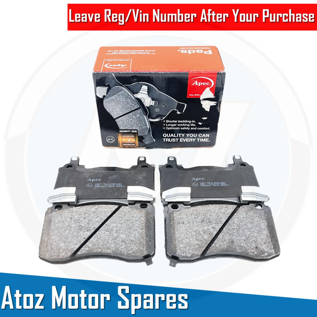 FOR KIA STINGER 3.3 T-GDi 2017- FRONT PREMIUM OE QUALITY APEC BRAKE PADS SET NEW