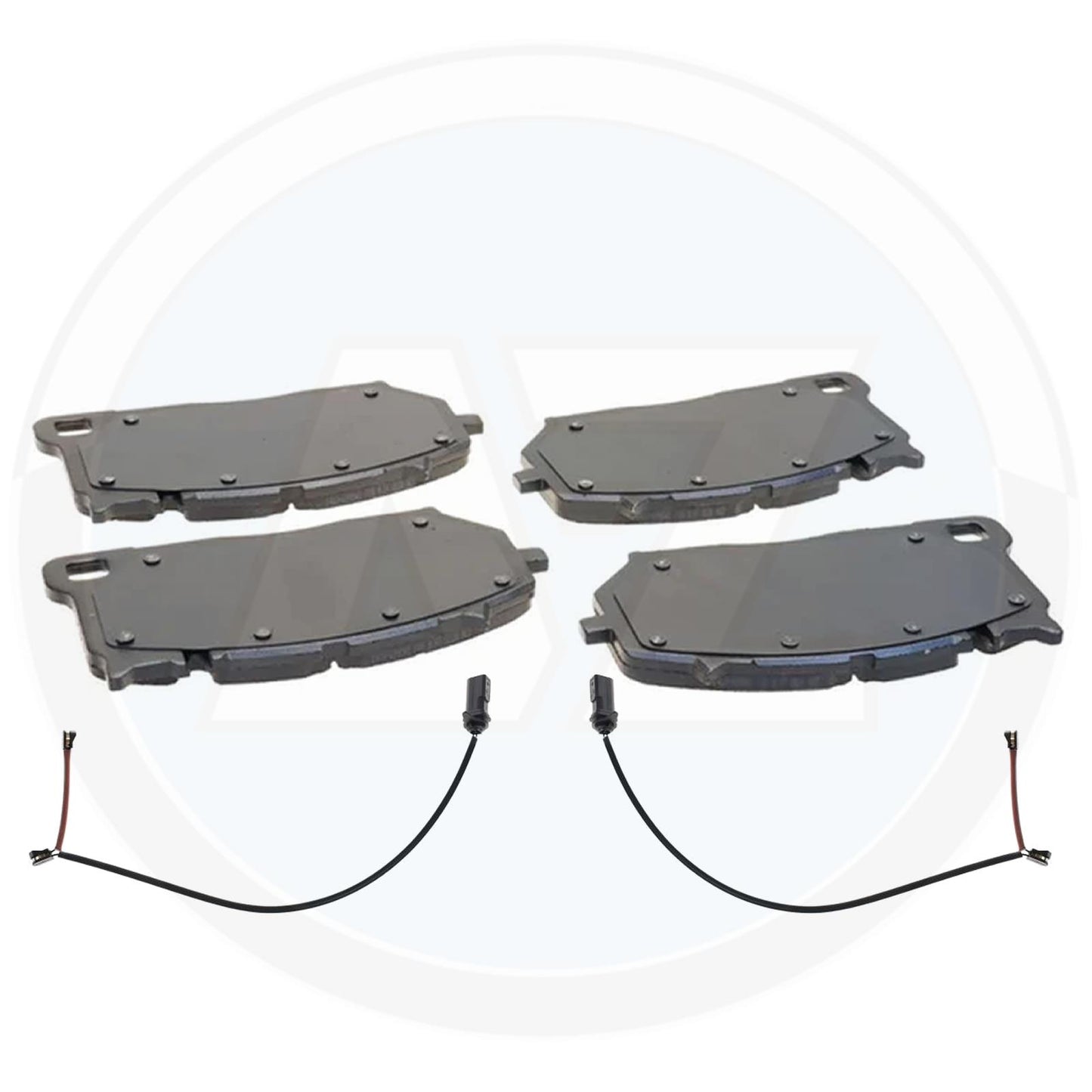 FOR AUDI RS6 RS7 RSQ8 PORSCHE CAYENNE 2.9/3.0/4.0 GTS FRONT BRAKE PADS & SENSORS