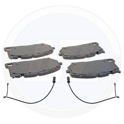 FOR AUDI RS6 RS7 RSQ8 PORSCHE CAYENNE 2.9/3.0/4.0 GTS FRONT BRAKE PADS & SENSORS