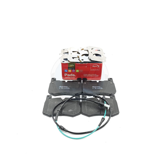 FOR JAGUAR F-PACE SVR RANGE ROVER VELAR SCV8 FRONT BRAKE PADS & WEAR SENSOR WIRE