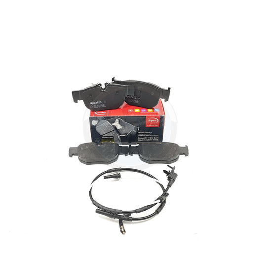 FOR JAGUAR F-PACE SVR RANGE ROVER VELAR SCV8 REAR BRAKE PADS & WEAR SENSOR WIRE