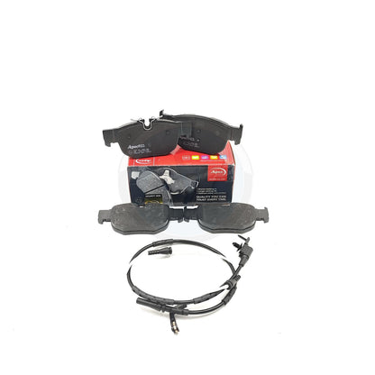 FOR JAGUAR F-PACE SVR RANGE ROVER VELAR SCV8 FRONT REAR BRAKE PADS WEAR SENSORS