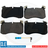 FOR MERCEDES G63 GLE53 GLE63 GLS63 AMG GLS GLE FRONT BRAKE PADS & SENSOR FR