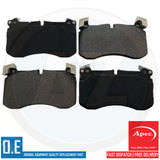 FOR MERCEDES G63 GLE53 GLE63 GLS63 AMG GLS GLE FRONT BRAKE PADS & SENSOR FR