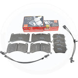 FOR AUDI SQ8 E-TRON SQ8 SPORTBACK E-TRON FRONT REAR BRAKE PADS & WEAR SENSORS