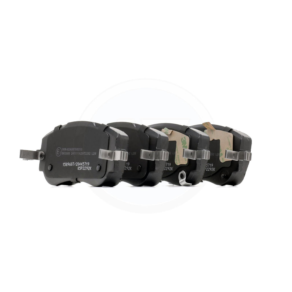 FOR ABARTH 500E Scorpionissima 2023- APEC OEQ FRONT BRAKE PADS SET 77368941 FR