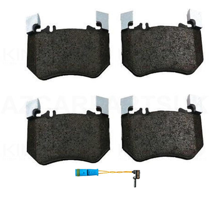 FOR MERCEDES E300e E400e E450 E450d  AMG FRONT BRAKE PADS & SENSOR WIRE LEAD