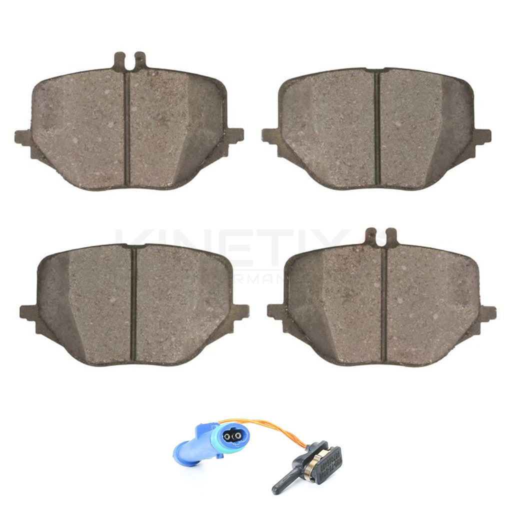 FOR MERCEDES S350d S400 S400d S450d S450 S450e 2020- REAR BRAKE PADS & SENSOR