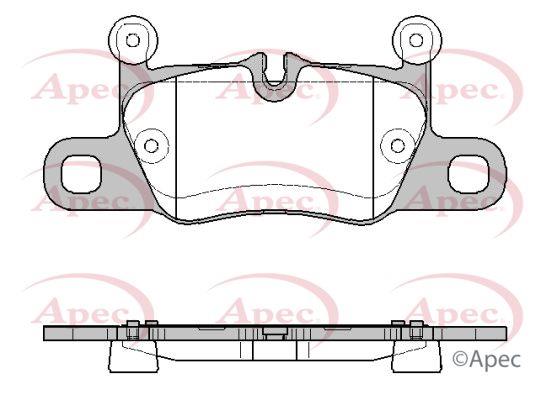 FOR AUDI E-TRON PORSCHE TAYCAN CAYENNE REAR BRAKE PADS & WEAR SENSOR WIRES