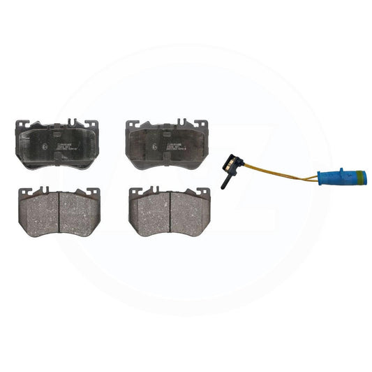 FOR MERCEDES C CLASS CLE 2021+ AMG SPORTS FRONT BRAKE PADS SET & WEAR SENSOR