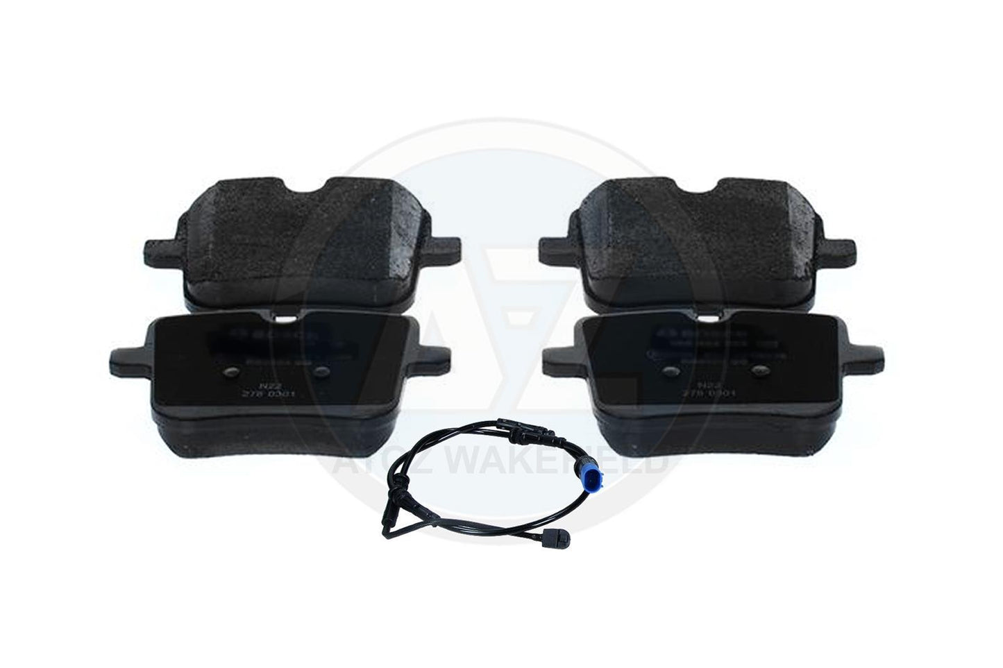 FOR BMW X5M X6M F95 F96 APEC REAR BRAKE PADS & WEAR WIRE SENSOR