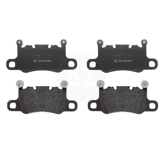 FOR PORSCHE 911 CARRERA 4 GTS TURBO 992 APEC REAR BRAKE PADS SET 2019-