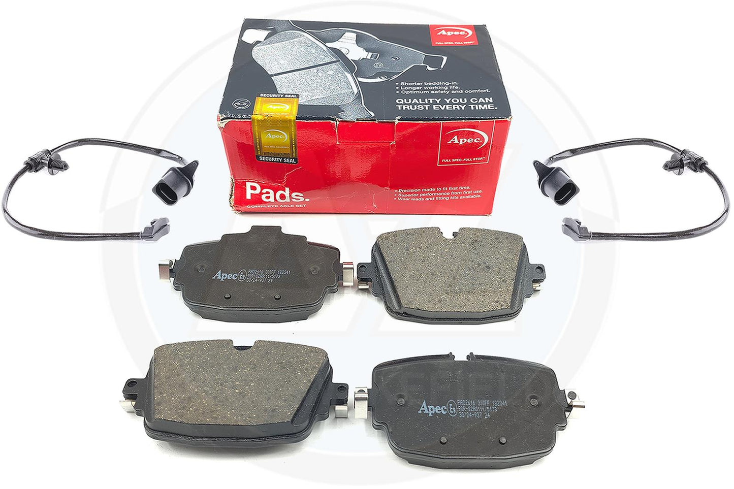 FOR AUDI S7 S6 S8 SQ7 SQ8 RS6 RS7 RSQ8 RS Q8 REAR BRAKE PADS & PAD WEAR SENSORS