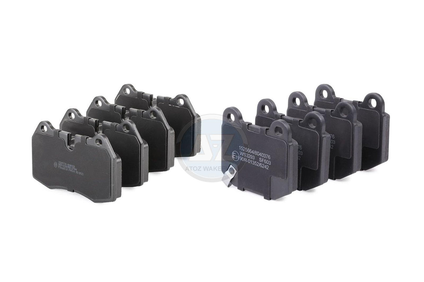 FITS NISSAN SKYLINE R33 R34 GTR 2.6 TURBO FRONT REAR BRAKE PADS SET FR/RR RB26