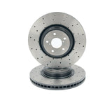 FOR SUBARU LEGACY 3.0 R SPEC B FRONT DRILLED PERFORMANCE BRAKE DISCS PADS 316mm