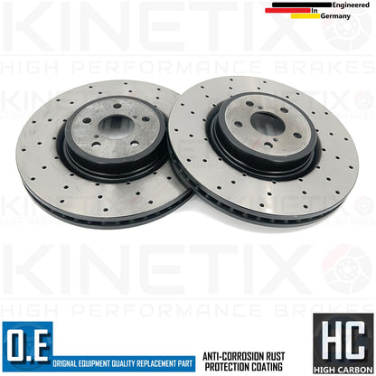 FITS SUBARU LEGACY 2.5 GT 3.0 R OUTBACK 3.6 R DRILLED FRONT BRAKE DISCS 316mm