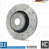 FOR SUBARU LEGACY 3.0 R SPEC B FRONT DRILLED PERFORMANCE BRAKE DISCS PADS 316mm