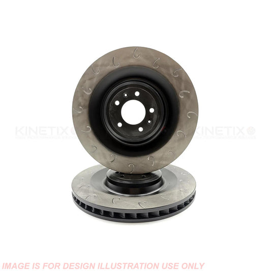 FOR MINI COOPER John Cooper Works J01 J GROOVED FRONT BRAKE DISCS PAIR 335mm