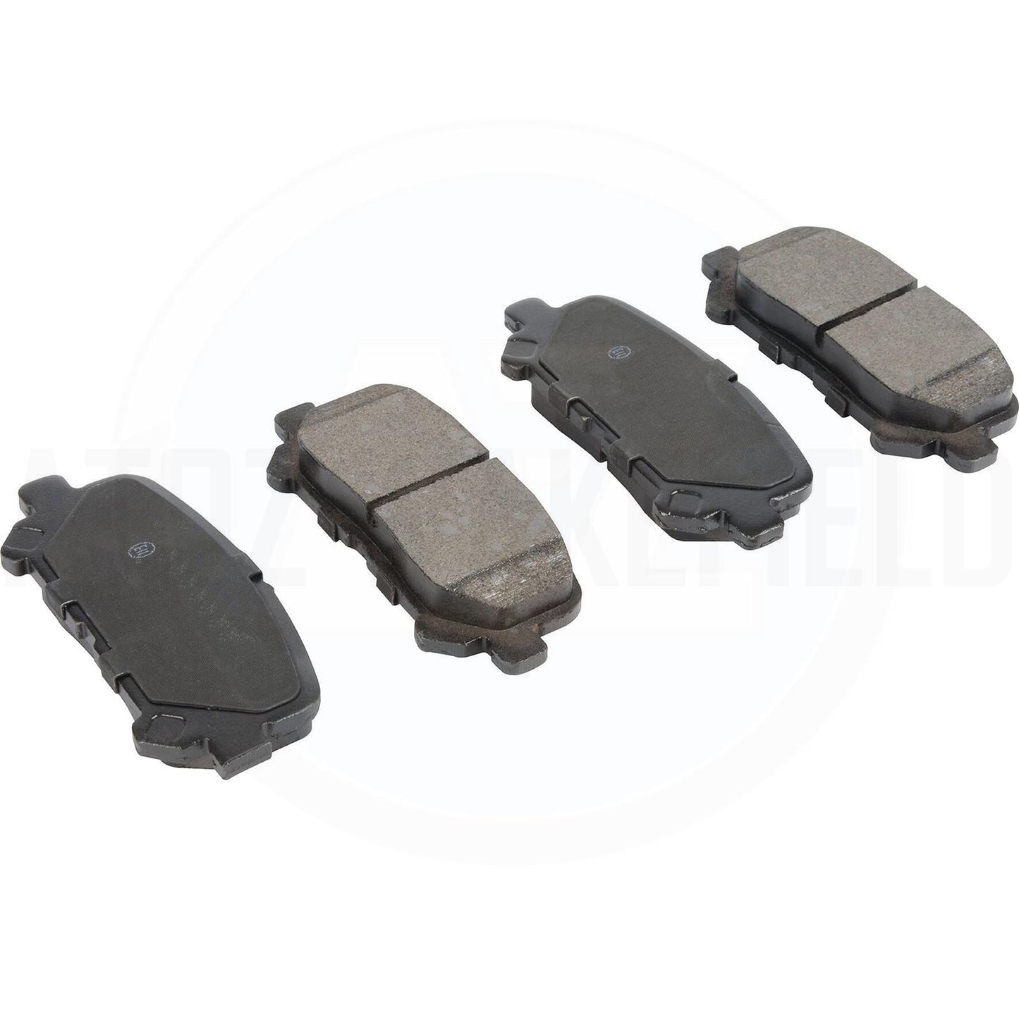FOR TOYOTA HIACE 2.8 MK6 (H3) 2019- REAR AXLE BRAKE PADS SET