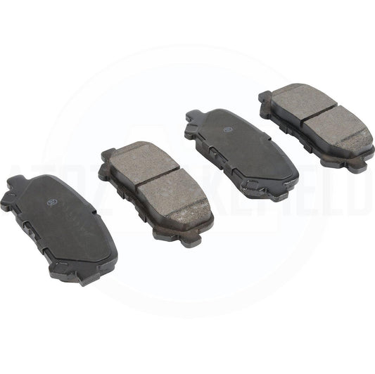 FOR TOYOTA HIACE 2.8 MK6 (H3) 2019- REAR AXLE BRAKE PADS SET