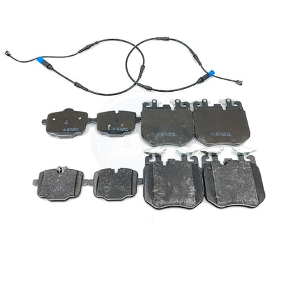 FOR BMW X5 X6 X7 50i M50d M50i G05 G06 G07 M SPORT FRONT REAR BRAKE PADS SENSORS