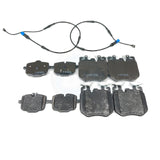FOR BMW X3 X4 20d 30d G01 G02 M SPORT FRONT REAR BRAKE PADS & WEAR SENSORS