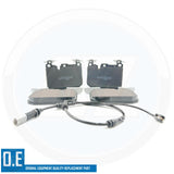 FOR BMW 318i F30 F31 F34 M SPORT FRONT REAR BRAKE PADS WEAR WIRE SENSORS