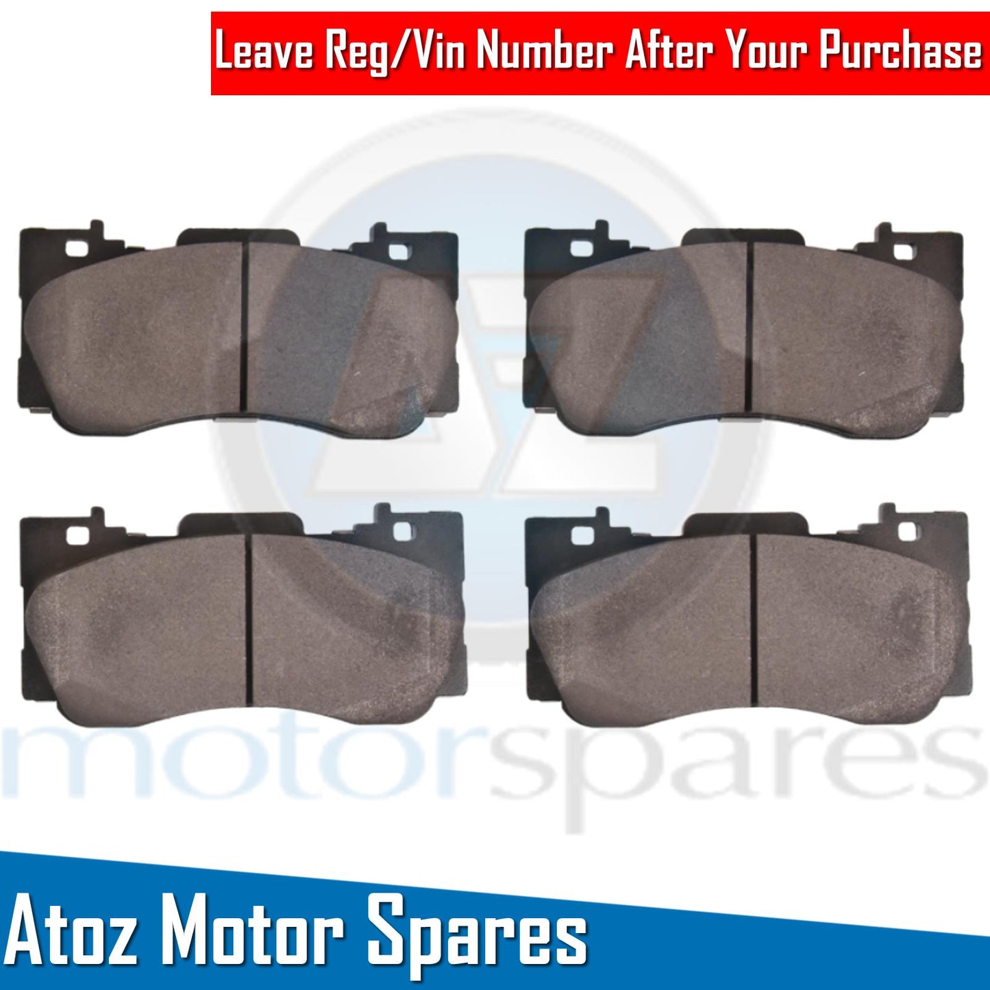 FOR FORD MUSTANG 2.3 EcoBoost FRONT OEM QUALITY BRAKE PADS SET 2015-