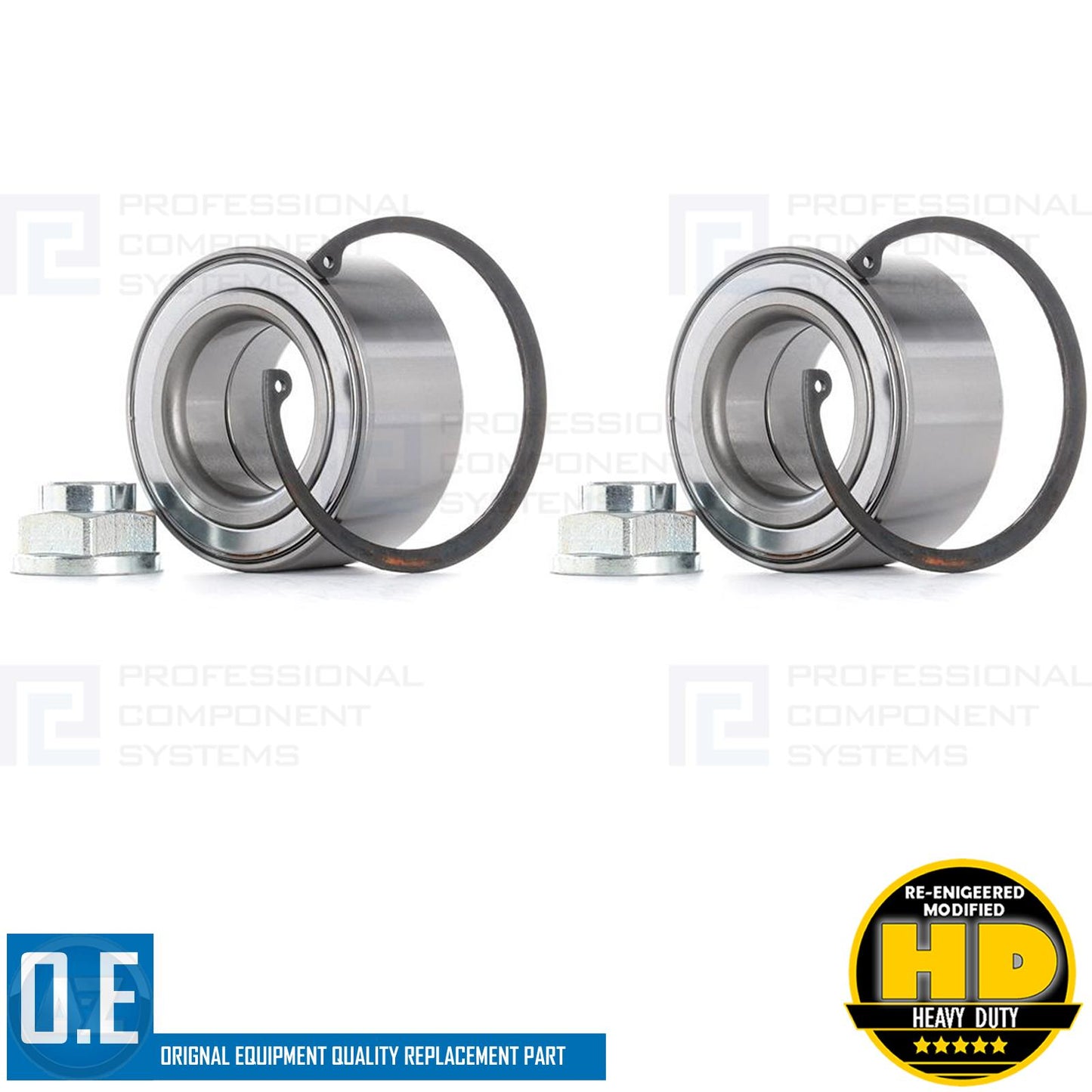 FOR HONDA CIVIC EP3 TYPE R 2001-2005 FRONT WHEEL BEARINGS KIT OE QUALITY X2 PAIR