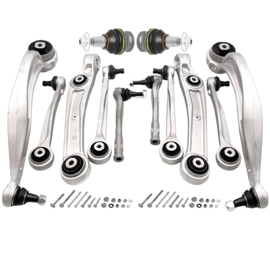 FOR AUDI A6 A7 A8 Q5 FRONT LOWER REAR FRONT SUSPENSION WISHBONE CONTROL ARMS SET