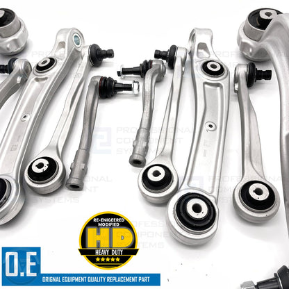 FIT AUDI A6 A7 A8 Q5 FRONT LOWER REAR FRONT SUSPENSION WISHBONE CONTROL ARMS SET