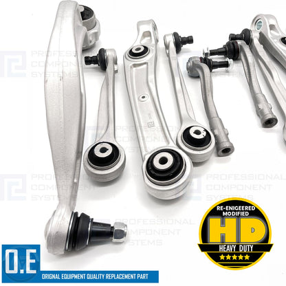 FIT AUDI A7 S7 RS7 4K FRONT LOWER REAR FRONT SUSPENSION WISHBONE CONTROL ARMS