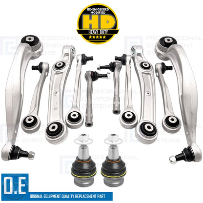 FIT AUDI A8 S8 D5 FRONT LOWER REAR FRONT SUSPENSION WISHBONE CONTROL ARMS