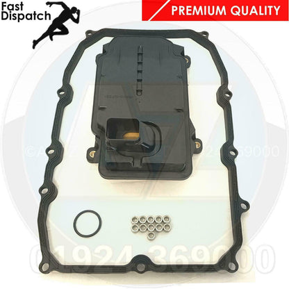 FOR AUDI Q7 VW TOUAREG AUTOMATIC TRANSMISSION PAN FILTER & 8L OIL KIT 0C8