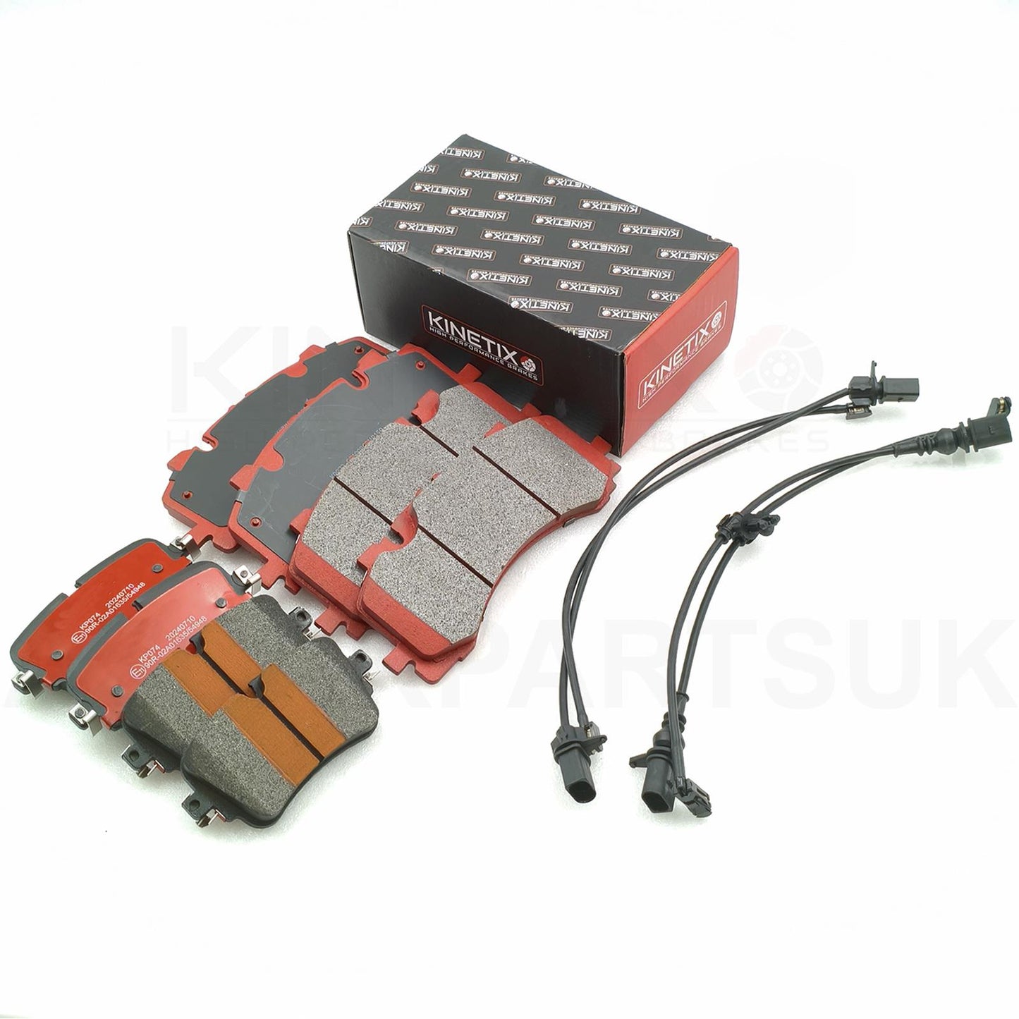 FOR AUDI S7 S6 S8 SQ7 SQ8 Q7 Q8 VW TOUAREG R FRONT REAR BRAKE PADS & SENSORS
