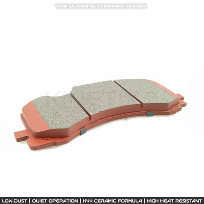 FOR AUDI S6 S7 S8 SQ7 SQ8 DRILLED FRONT BRAKE DISCS RACING PADS & SENSORS 400mm