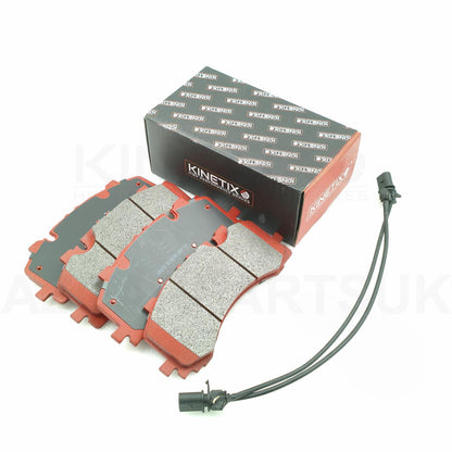 FOR AUDI SQ7 TDI 4M 16- DRILLED FRONT REAR BRAKE DISCS PADS SENSORS 400mm 350mm