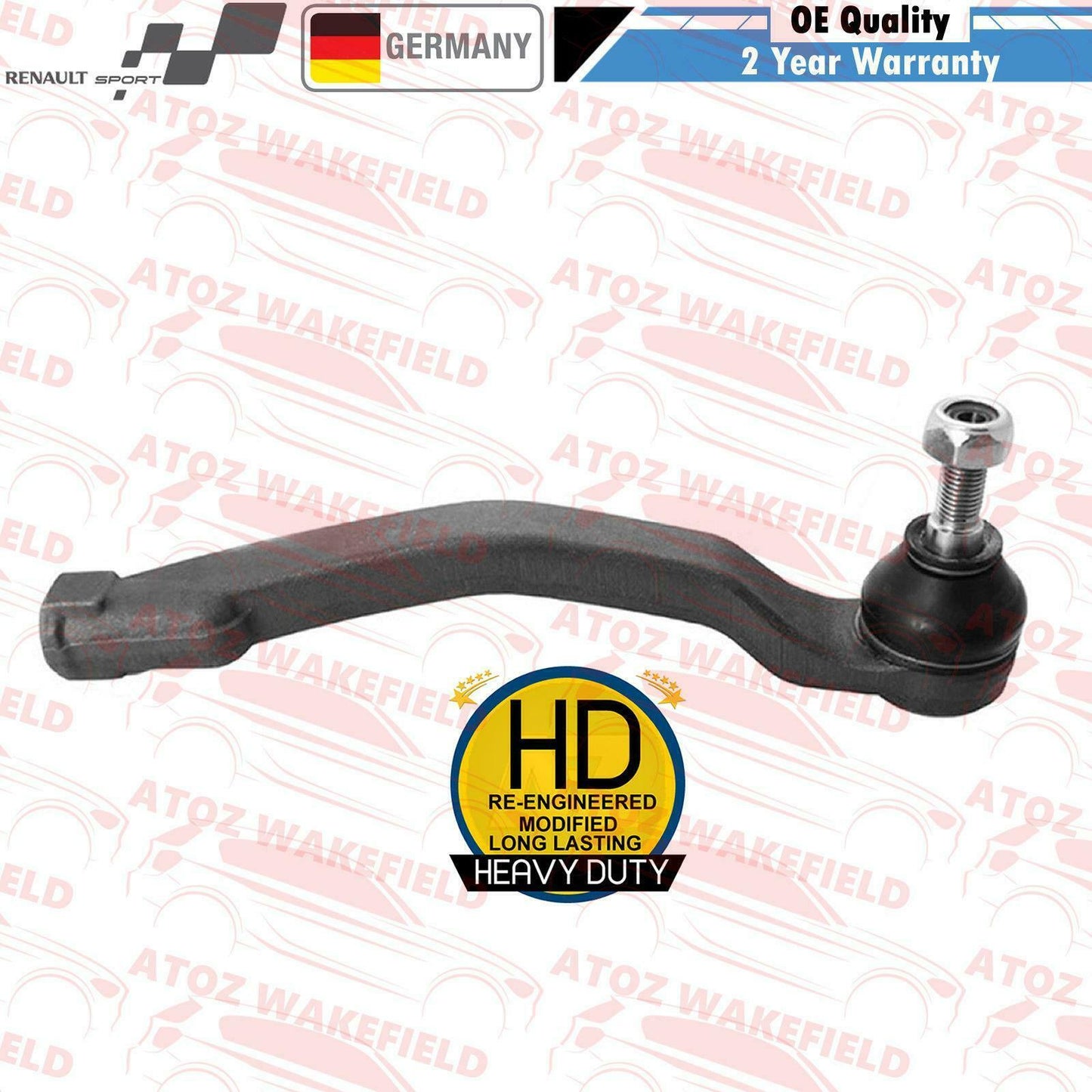 For Renault Scenic MK2 Megane Grand Scenic Clio Outer Tie Track Rods Ends L+R X2