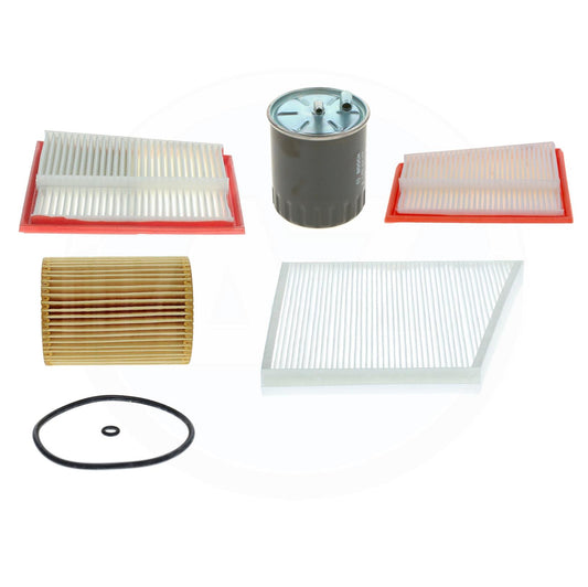 FULL BOSCH SERVICE FILTERS KIT TO FIT MERCEDES E320 3.2 CDI W211 OM642.920