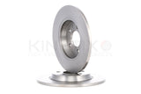 FOR AUDI A4 B9 A5 F5x A6 C8 HIGH CARBON REAR AXLE BRAKE DISCS PADS 314mm SOLID